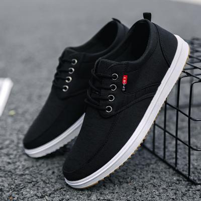 Herren Canvas Schuhe Sommer Atmungsaktiv Bequem Arbeitsschuhe Lässige Küchenschuhe für Herren Heiß Verkaufende Herren Sneaker mit dicker Sohle