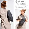 Baby Carrier Storage Made in Durable Glen Cover, Japan, Fabric, Check, Black/Grey