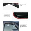 JOYTUTUS In-Channel Rain Guards Compatible With 2005-2015 Tacoma Double Cab Window Vent Visor Window Deflectors Vent Shades Tacoma Accessories