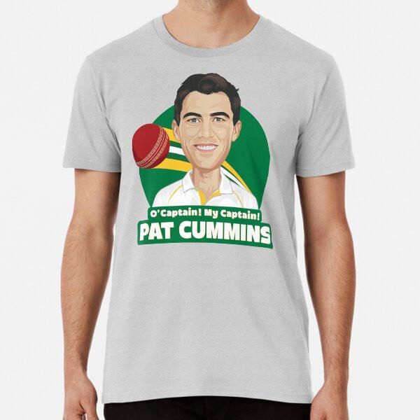 O' Captain! My Captain! Pat Cummins Premium S To 5XL Made In the AU/USA T-Shirt