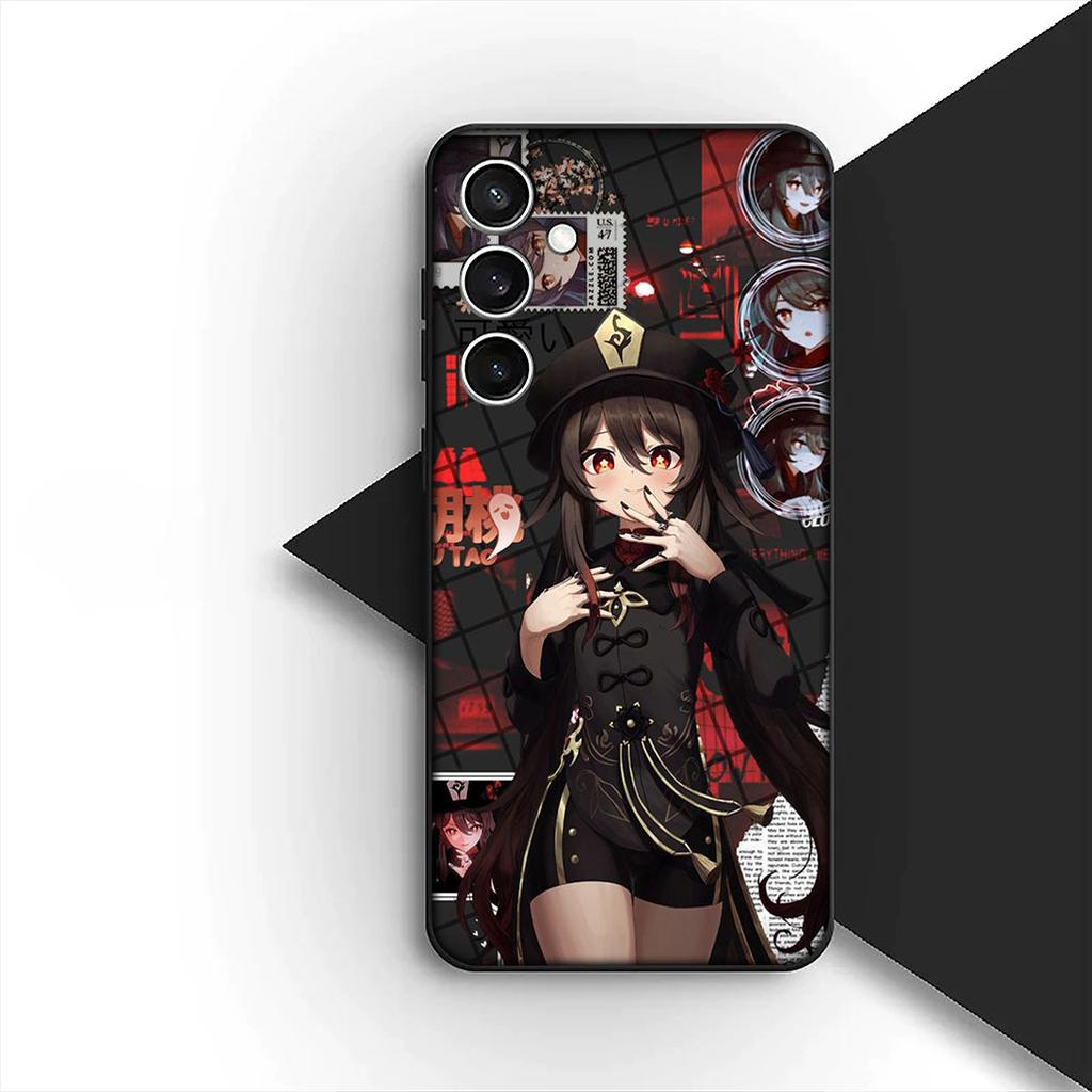Casing for Apple iPhone 17 Pro XS Max Air 6 7 8 Plus 5 + SE 2022 SE2 16E Phone Cover Protective Case Genshin HuTao Impact