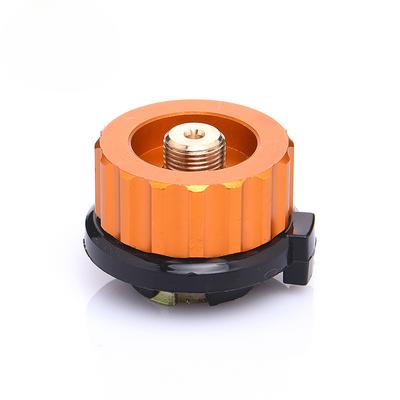 1PC Outdoor Camping Wandern Herd Brenner Adapter Split Typ Ofen Konverter Stecker Auto-off Gas Patrone Tank Zylinder Adapter