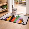 Cartoon Cats Doormat Kitten Themed Decor for Home 2026 Entrance Carpet Kitchen Barthroom Antislip Antiwear Mats Party Supplies