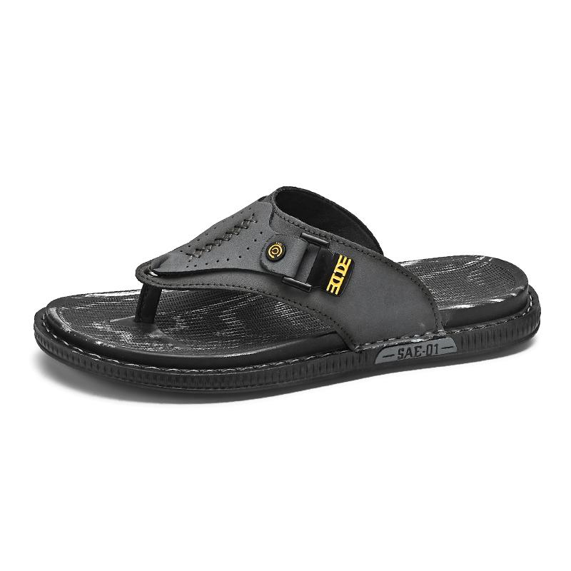 

38-46 Модная летняя обувь для мужчин Шлепанцы Шлепанцы Luxus Designer Tênis Masculino Пляжная обувь Мальчик в домашних тапочках Повседневный 46 серый