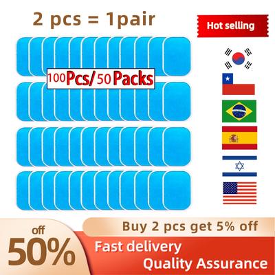 Coussinets de gel pour appareil de musculation abdominale EMS, stimulateur musculaire, appareil d'amincissement, accessoires, 10 pièces, patch de massage corporel, patch de gel