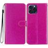 For iPhone 16 Pro Case Glitter PU Leather Wallet Card Slots Phone Cover
