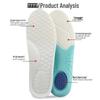 Kids' Shock-Absorbing Sports Insoles - Soft, Lightweight, Non-Slip, Wear-Resistant, Cuttable Insoles for Boys and Girls