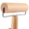 NO.HS Double-end Wooden Rolling Pin Manual Push Dough Roller Cookie Pizza Baking Tool