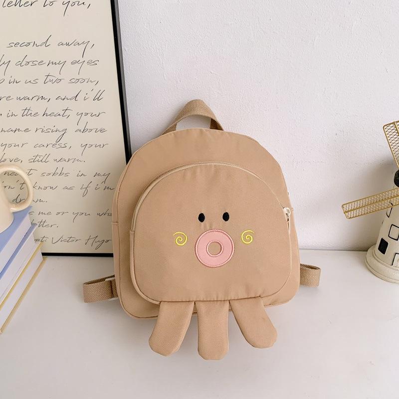 Cartoon Kinder Leichter Mini Rucksack - Niedliches Puppen Design für Jungen & Mädchen