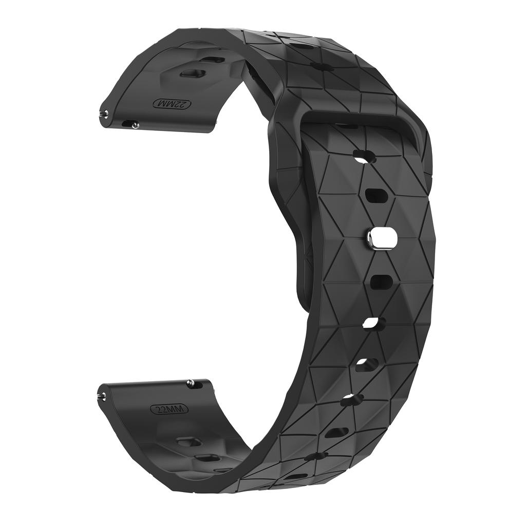 22mm Rubber Strap for Amazfit BALANCE 2 Silicone Bracelet Correa for Amazfit Bip 6/GTR 4 2 3pro/Stratos 3 2 2S Sports Wrist Band