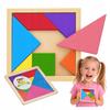Tangram Mini Gra Logiczna Układanka Kreatywna Klocki Drewniane Puzzle