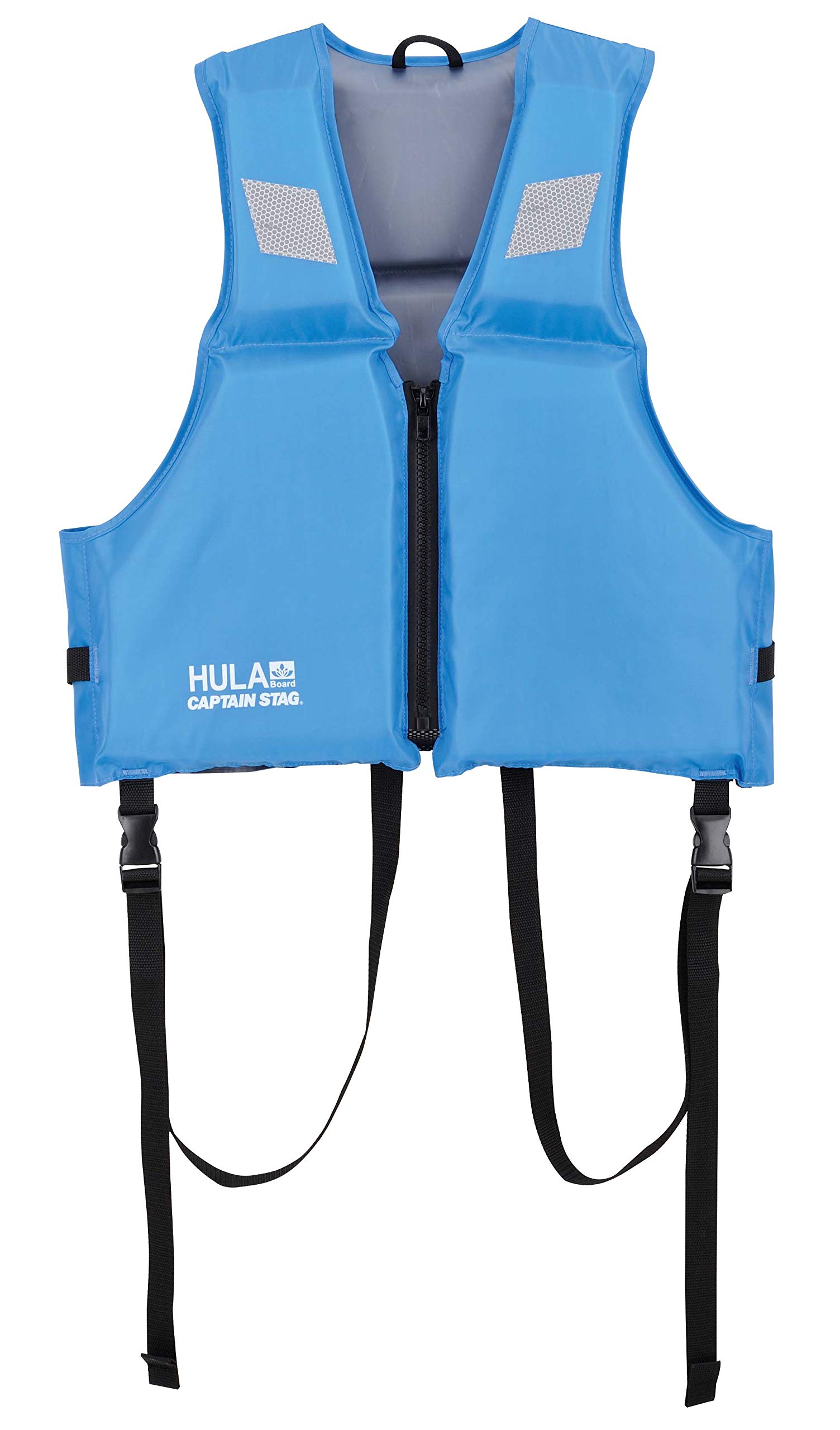 

CAPTAIN STAG Floating Vest with Reflective Tape for HULA Adults, Blue, US-3006 синий