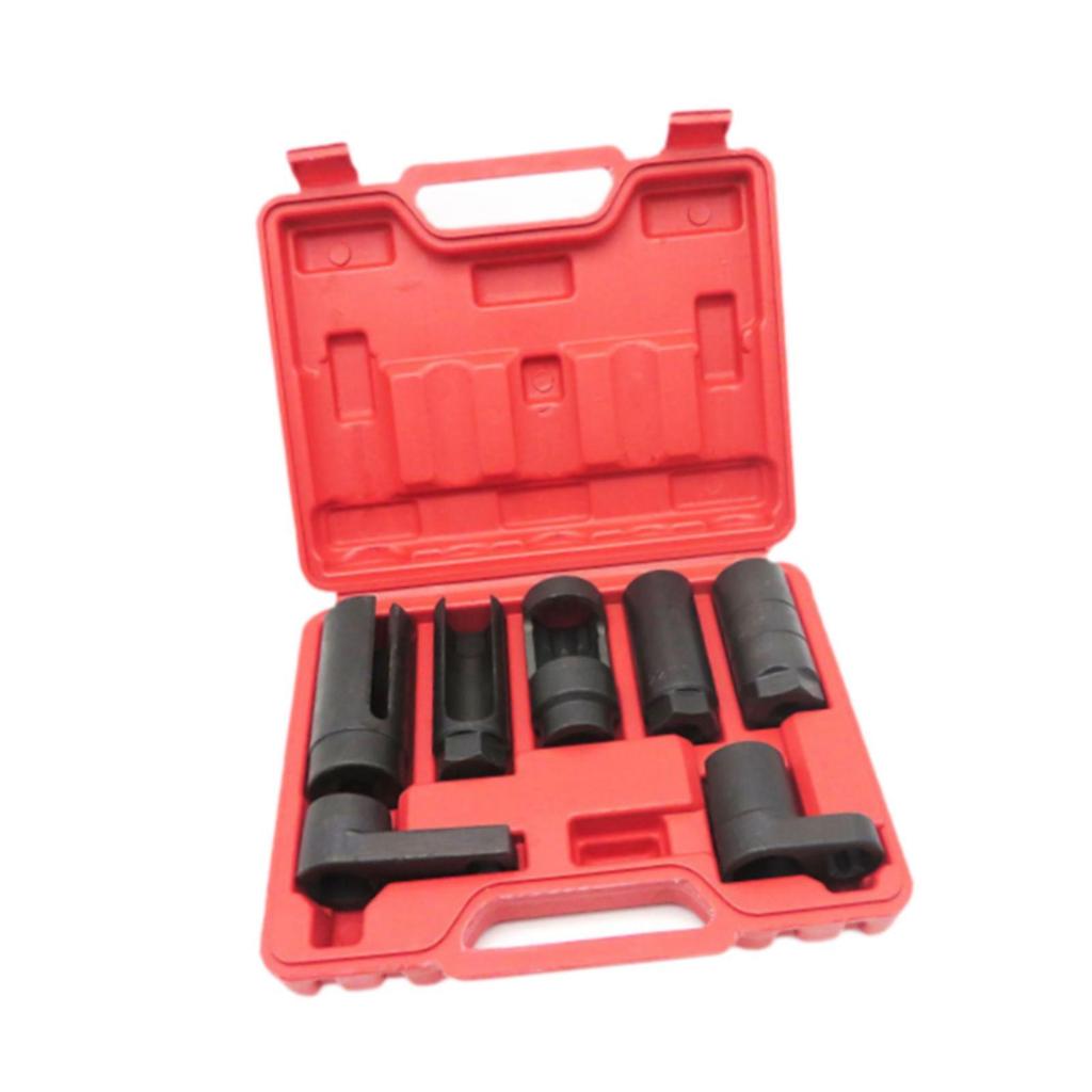 7x Oxygens Sensors Socket Wrenches Flexible Head Professional 1/2" and 3/8" Drive Heavy Duty Removal