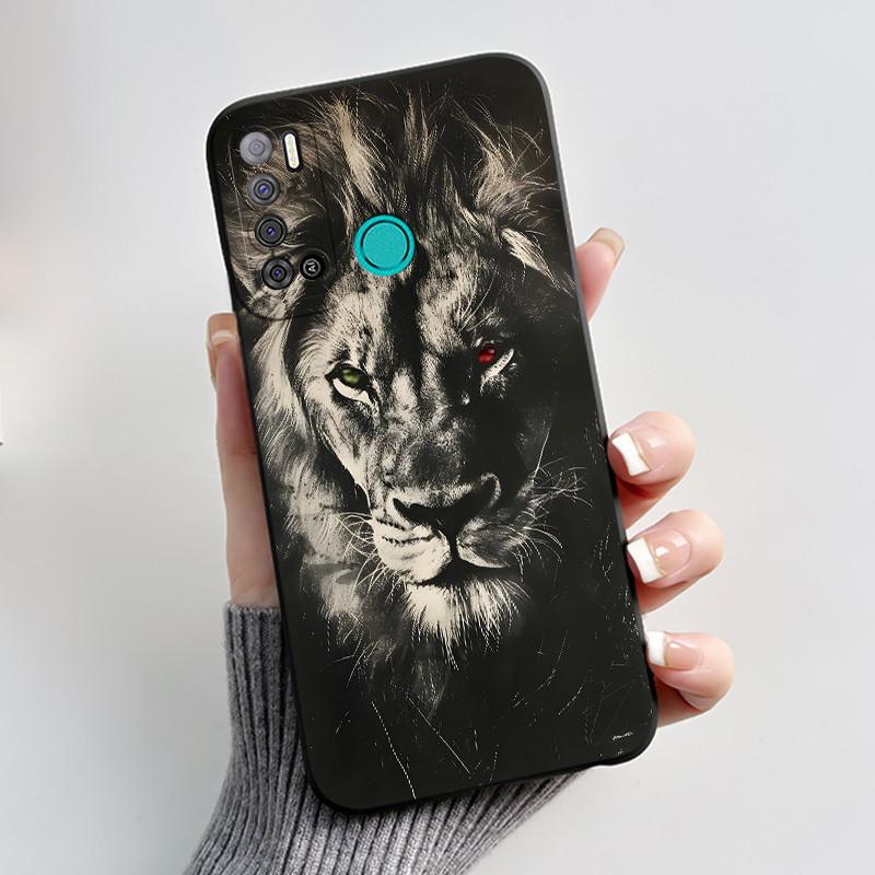 For Tecno Pouvoir 4 Pouvoir 4 Pro LC7 LC8 Case Luxury Cute Love Rabbit Funny Phone Casing Black Silicone Protective Back Cover