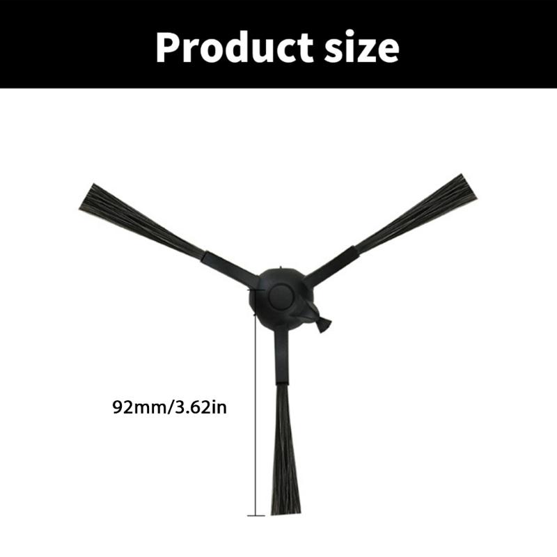High Efficiency Side Brushes Easy Installation Sweeper Parts Corner Cleaning Brushes for 360 2S S8 S8PLUS Robotic Vacuum