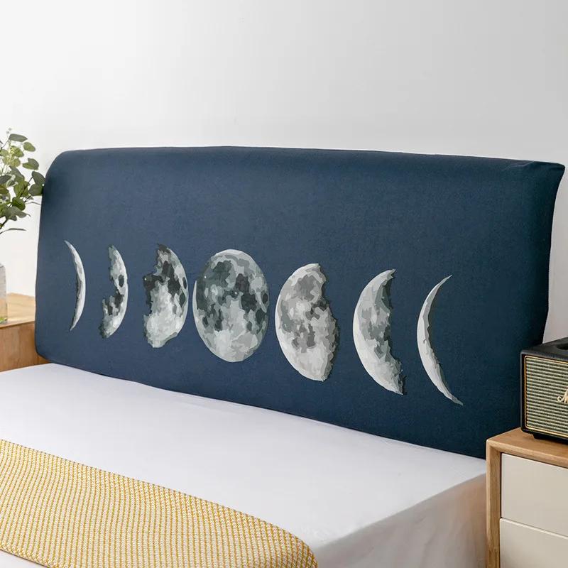 Nordic Cartoon Cat's Paw Bed Head Soft Dust Cover Full Enclosed Elastic Dust-proof Bed Head Cover/ Protective Cover