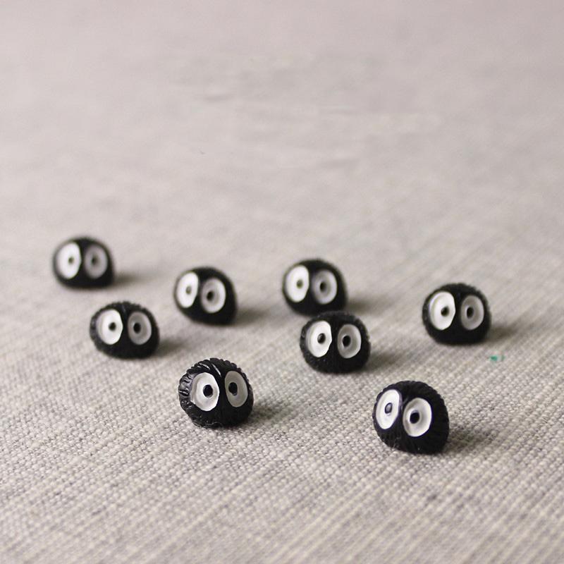 10 SZT Mini Figurka Duszków Kulek Kurzu Pojedyncza Żywica Brykiet Zabawka Miniaturowa Wróżkowy Ogród Mech Mikro Krajobraz Ozdoba Dekoracja Domu