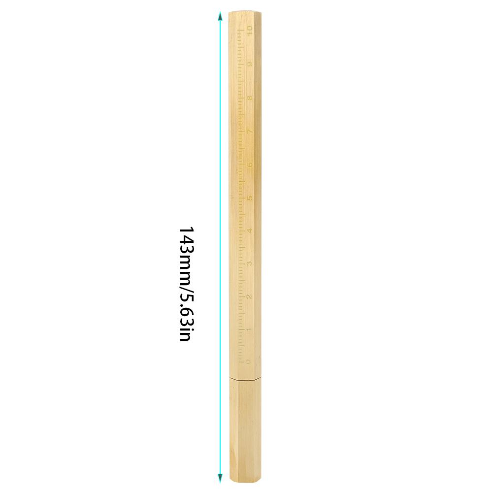 Gelstift aus gebürstetem Messing, sechseckig, 0,5 mm, Schreibstift, Schul- und Bürobedarf, Geschenk