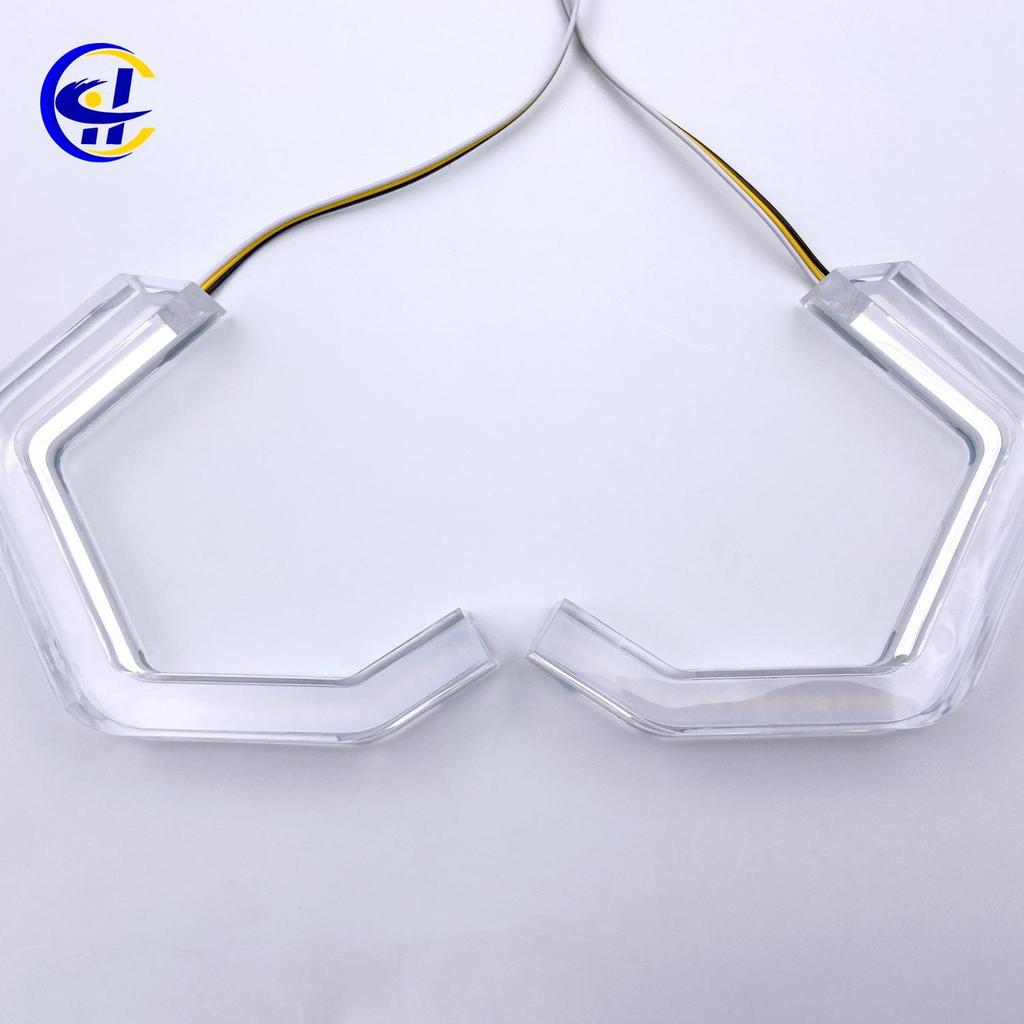 Dual-Color LED Crystal Angel Eyes for E90, E91, F30, M3, M4