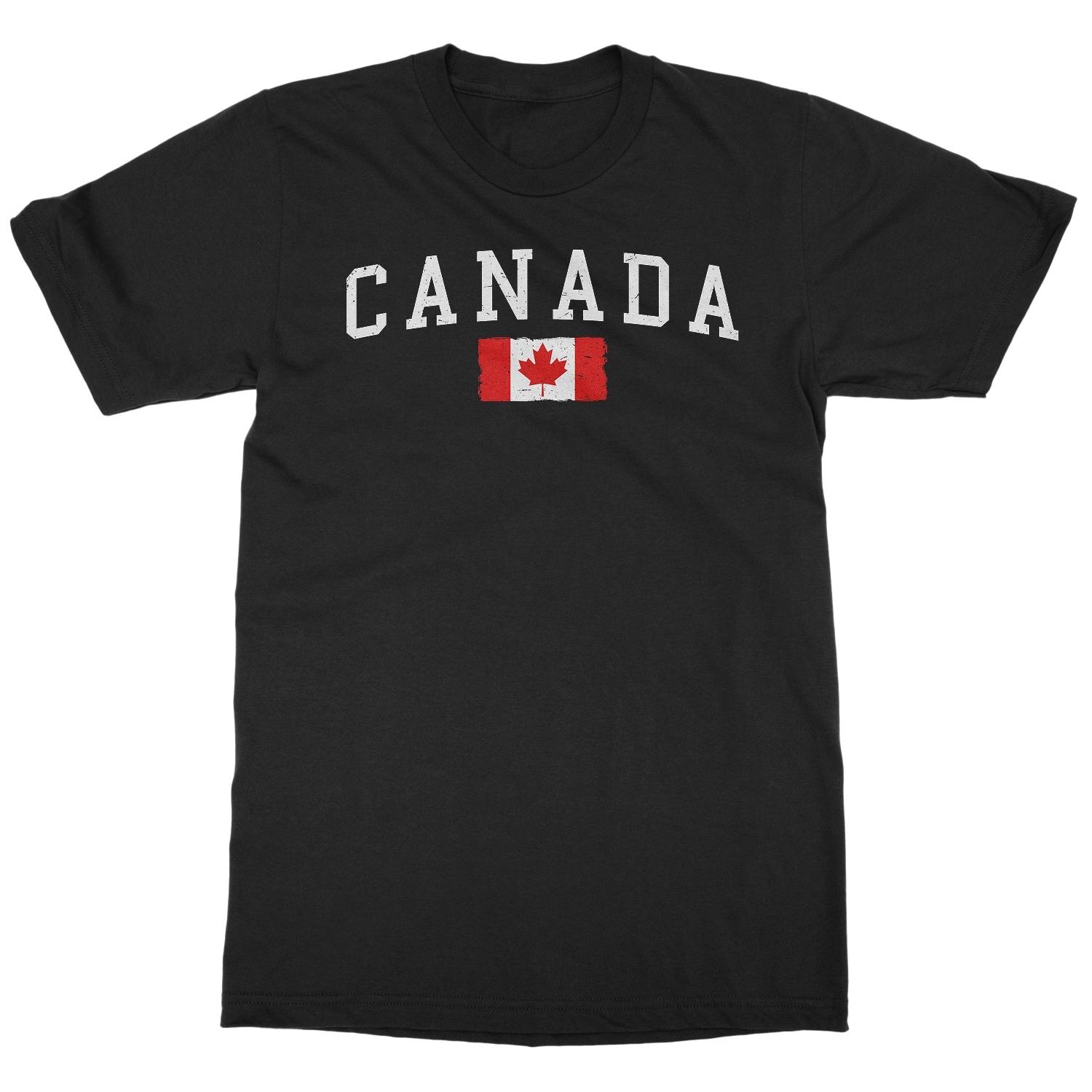 Canada Day - Canadian Flag Patriotic Dominion Day Unisex T-Shirt L