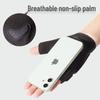 Men's Half-Finger Hard Shell Riding Gloves