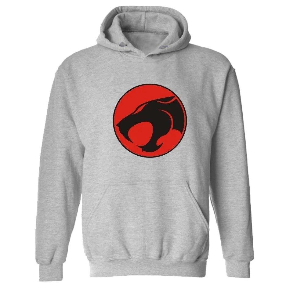 Anime Thundercats Hoodies Cartoon Print Unisex Women Hip Hop Hoodie Fashion Streetwear Hooded Sweatshirts Pullovers Unisex Clothing