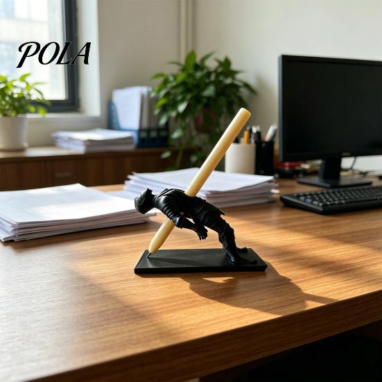 Pen Holder For Flat Surfaces 3D Printed Knight Holder, Medieval Desk Organizer, Action Figure Creative Organizer Pencil Stand for Office, Decorative