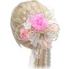 [JZOON] Haarschmuck [7 Farben erhältlich] Für die Volljährigkeitszeremonie, Abschlussfeier, traditionelle japanische Kleidung, Hochzeit, Hakama, Kimono,