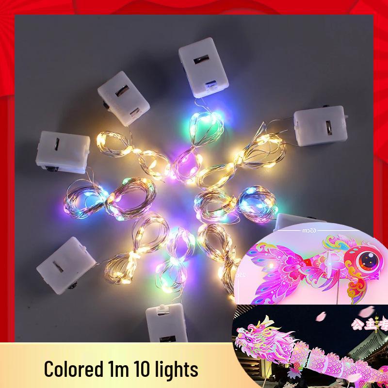 Shake Snake Dragon Lantern DIY Kit – Children's Luminous Cartoon Lantern for New Year and Spring Festival Celebrations