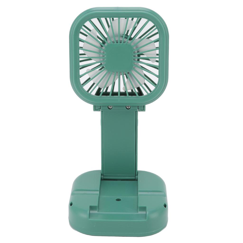 Portable Folding Fan 3   Wind Speed USB Powered Rechargeable Rotatable Handheld Desktop Small Fan