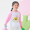 B.Duck Girls' Long Sleeve Cotton T-Shirt