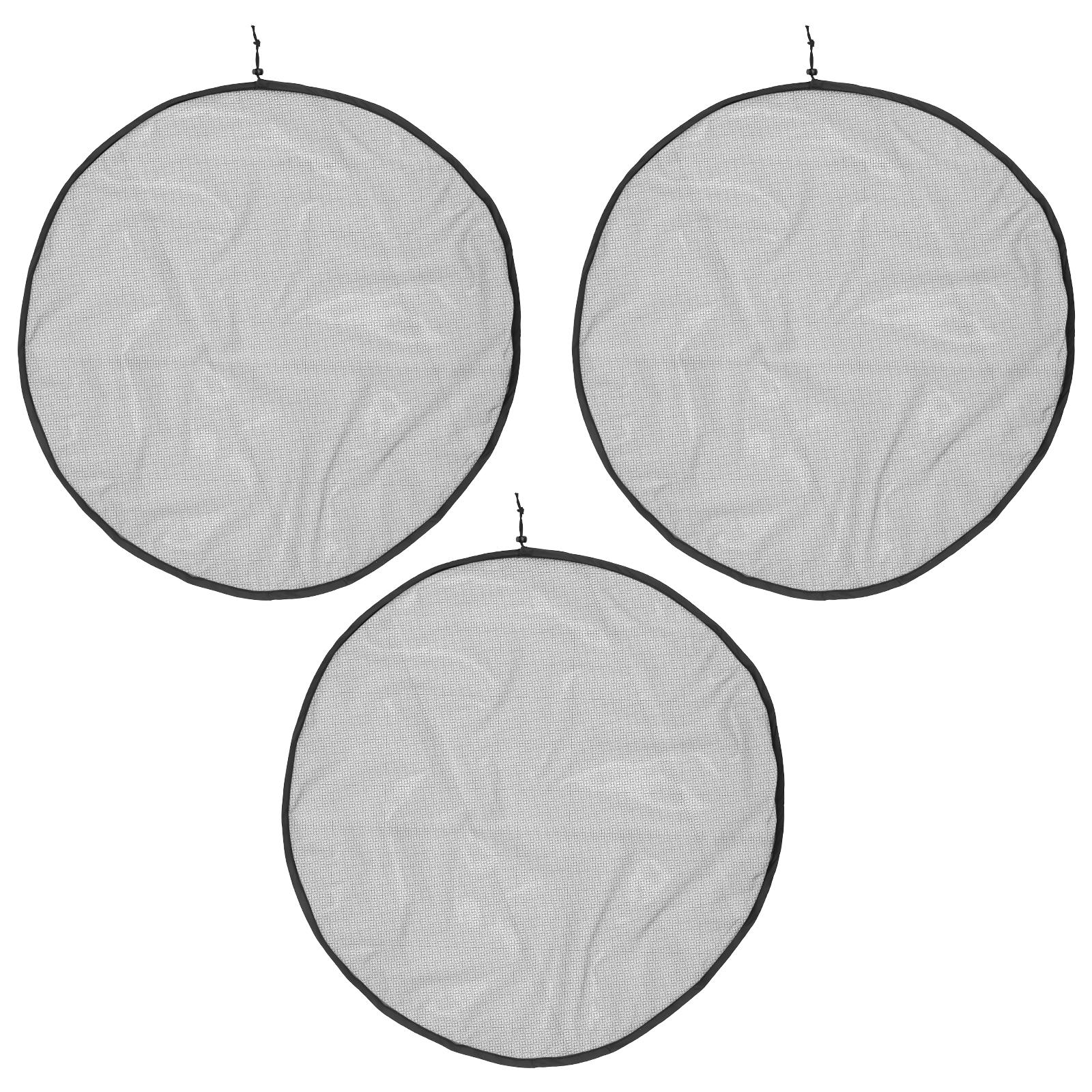 

3 Pcs Rain Barrels Mesh Cover Outdoor Water Collection Buckets Cover Water Tank Protection Rain Collect Tool Drawstring Garden