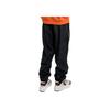 Li Ning Chang An Youth Letter Print Fleece Warm Long Pants Knitted Sports Pants Men bottoms Black AKXR615-1