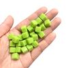 50Pcsset Solid Color Gold Black Blank Cube Square Corner Acrylic Dice Chess Piece Right Angle Sieve 8Mm Cube For Board Game