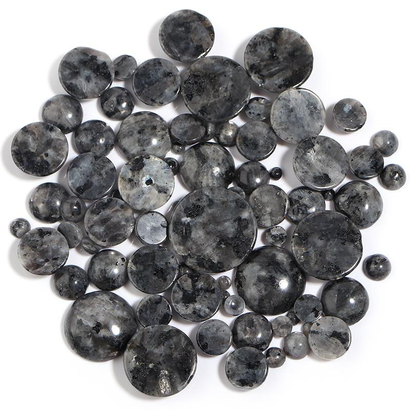 Round Natural Stone Cabochon For Jewelry Making Hemisphere Base Flatback Cameo Diy Handmade Pendant Ring Accessories