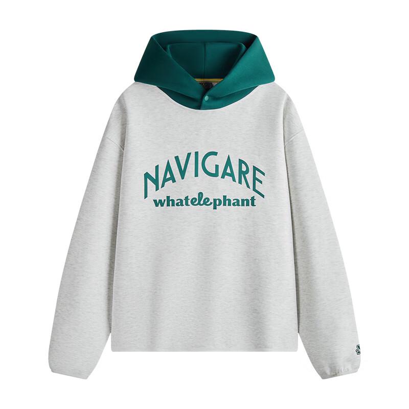 Navigare Men's Hooded Color-Block Sweatshirt