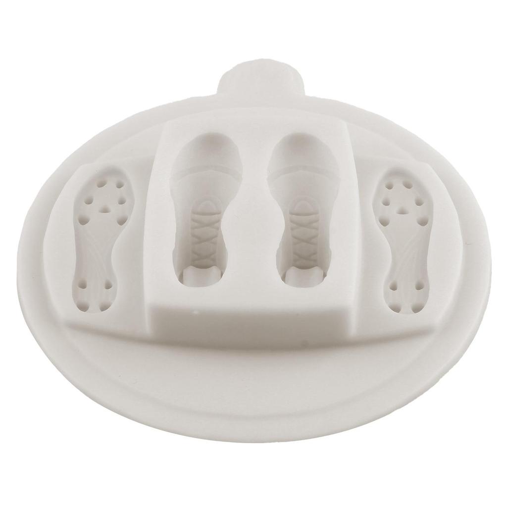 Moldes de Silicone Jogador de Futebol Jogador de Futebol Chuteiras Molde de Fondant Ferramentas para Decoração de Bolo Topper de Cupcake Doce Chocolate Molde de Pasta de Goma