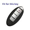 TPU Car Remote Key Case Cover Fob Shell Holder For Nissan Altima Maxima Infiniti