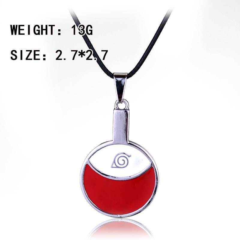 Anime Necklace Uchiha Itachi Kakashi Chain Cosplay Accessories Cartoon Decorate Jewelry Toys Children Christmas Gifts