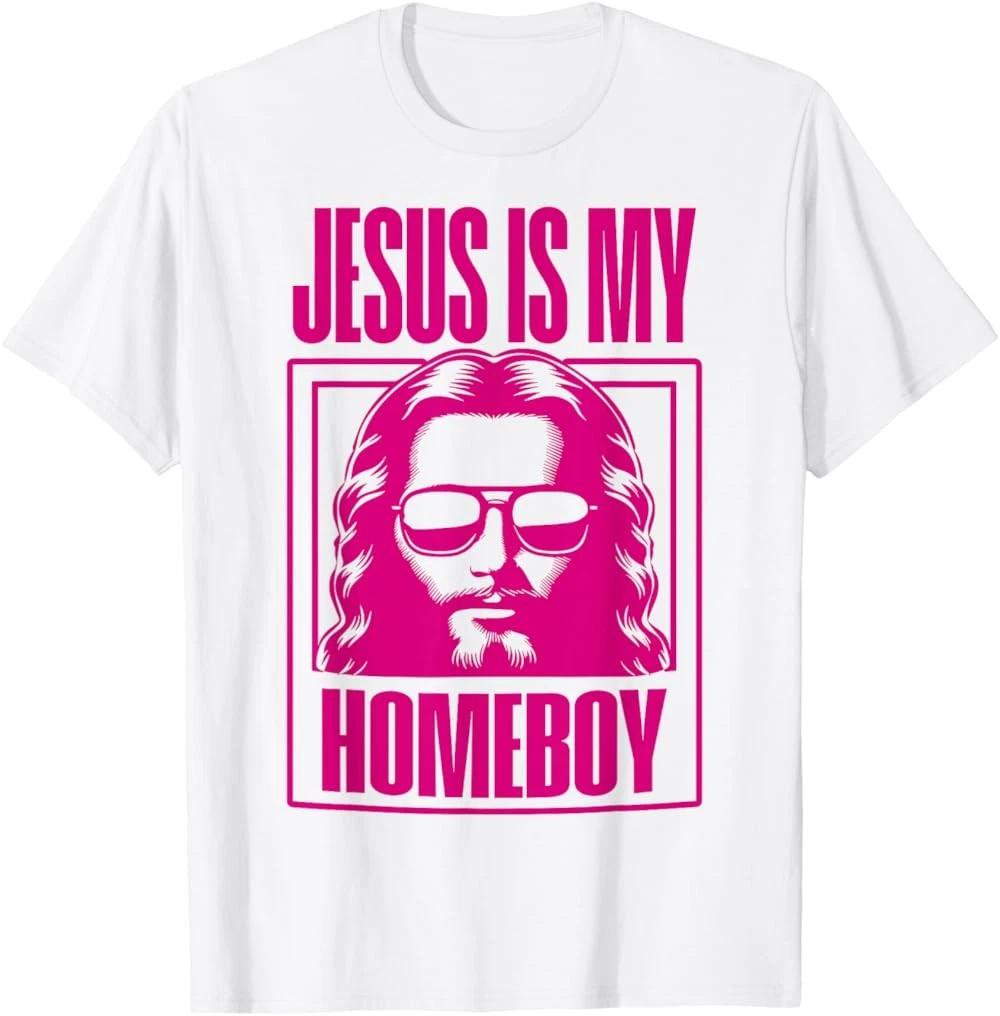 Jesus is My Homeboy Tee Christian Faith T-Shirt L