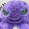 Realistic Octopus Doll Devil Plush Toy Soft Stuffed Dark Decor Toy Eight Tentacle Sea Animal Pillow Gift for Halloween Christmas Birthday