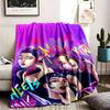 Cacciatori di demoni Kpop (63) Coperta Adatta a Tutte le Stagioni e Perfetta per i Pisolini Presenta Colori Vivaci Un Regalo Ideale per Famiglia e Amici