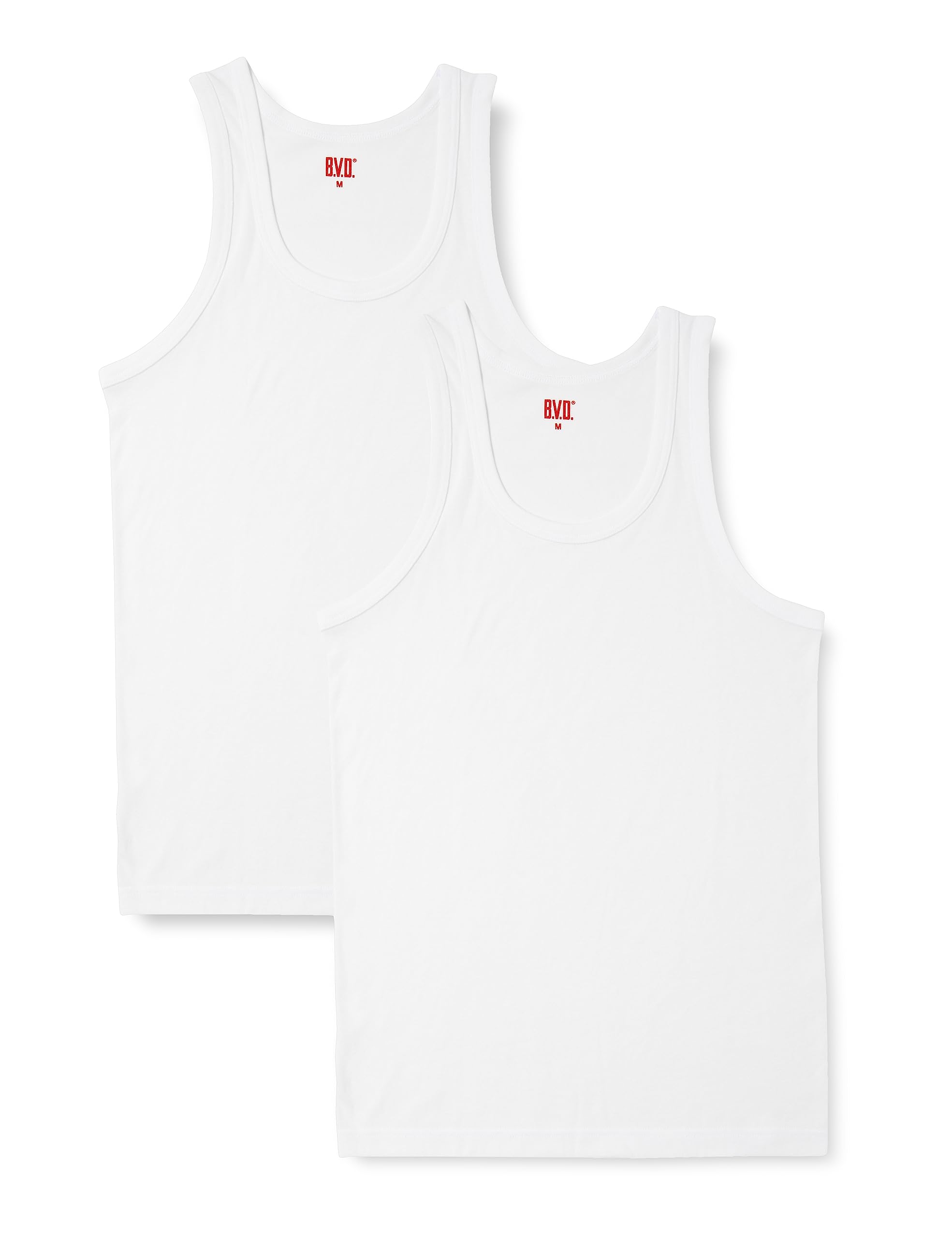 

Undershirt NEW STANDARD Antibacterial and deodorant deodorant inner tank top set White LL [B.V.D.] 2-piece Men s білий