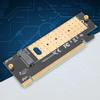 Karta Riser M.2 klucz M do interfejsu PCIE3.0 x16 SSD z radiatorem dla WindowsLinuxMAC