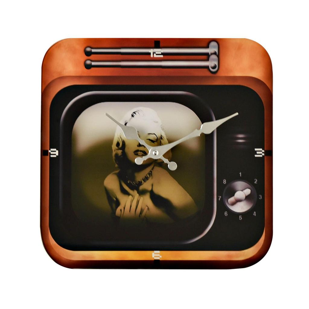 Iconic Collection Television Wall Clock
