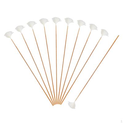 10 Professional Adult Kids Goose Feather Ear Tips / Soft Plug Earwax Remover Cleaning Tool