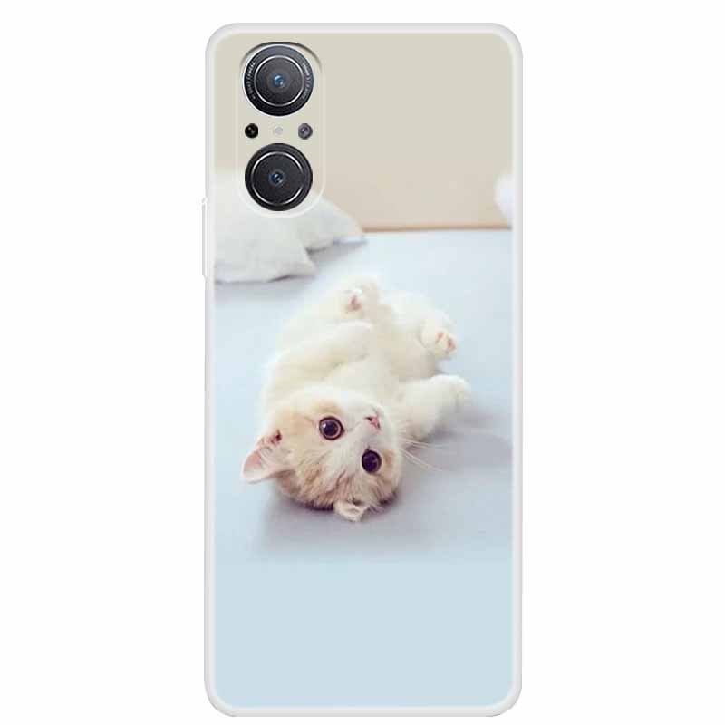 For Huawei nova 9 SE Case Nova9 Clear Soft TPU Silicone Cats Back Cover for Huawei Nova 9SE Case Nova9SE Funda Shockproof Coque Nova 9 SE