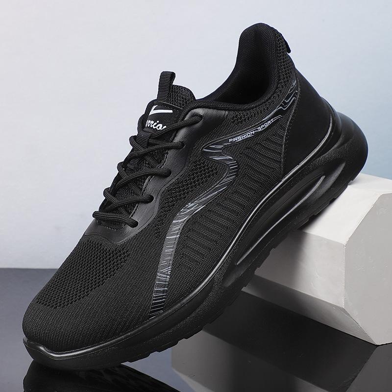 Huili Men's Shoes 2025 Autumn New Sports Shoes Versatile Fashion Trendy Shoes Breathable Casual Shoes Sports Running Shoes Men