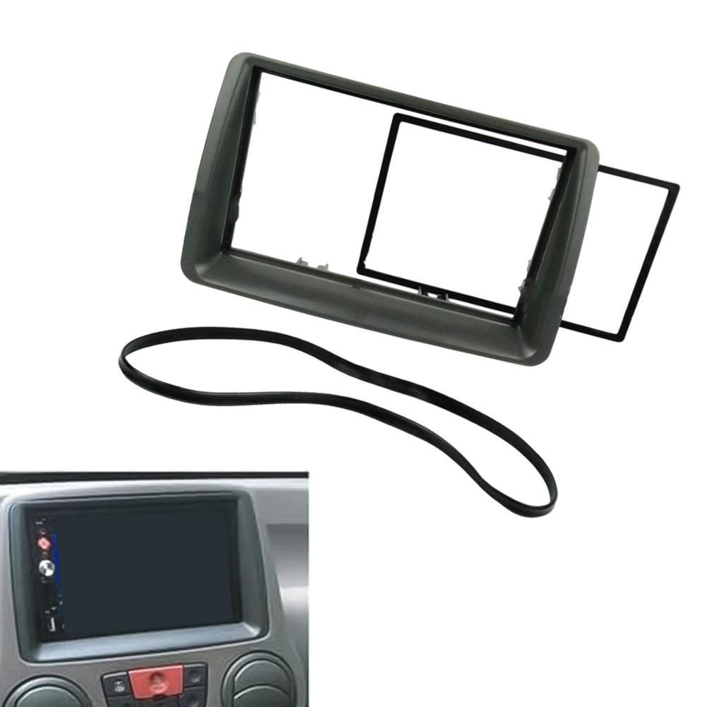 2 Din For Fiat Panda 169 2003-2012 Radio DVD Stereo CD Panel Dash Mount Trim Kit Bezel Frame Installation Trim
