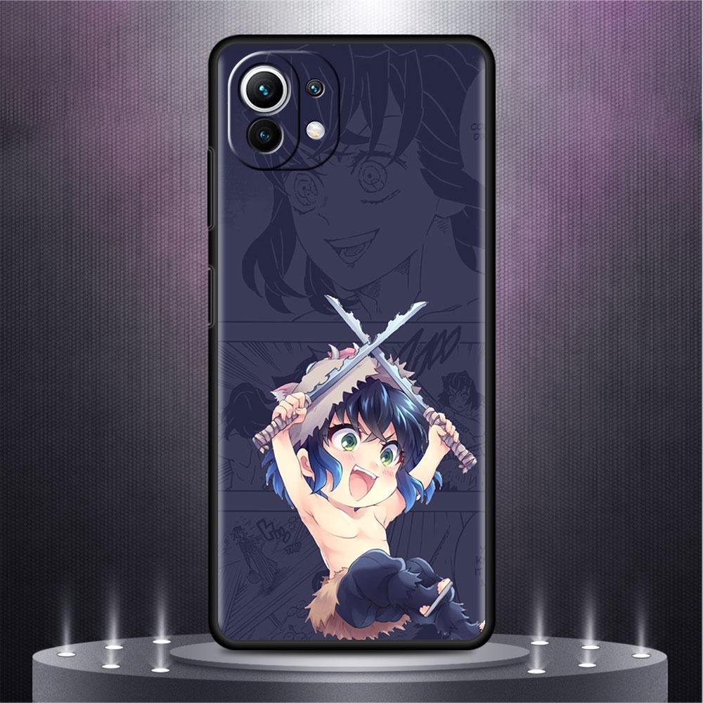 Anime Demon Slayer Cute LOVELY Case For Xiaomi Mi Poco X3 NFC M4 M3 Pro F3 GT F1 11 Lite Note 10 11T 10T 9T Soft Phone Cover